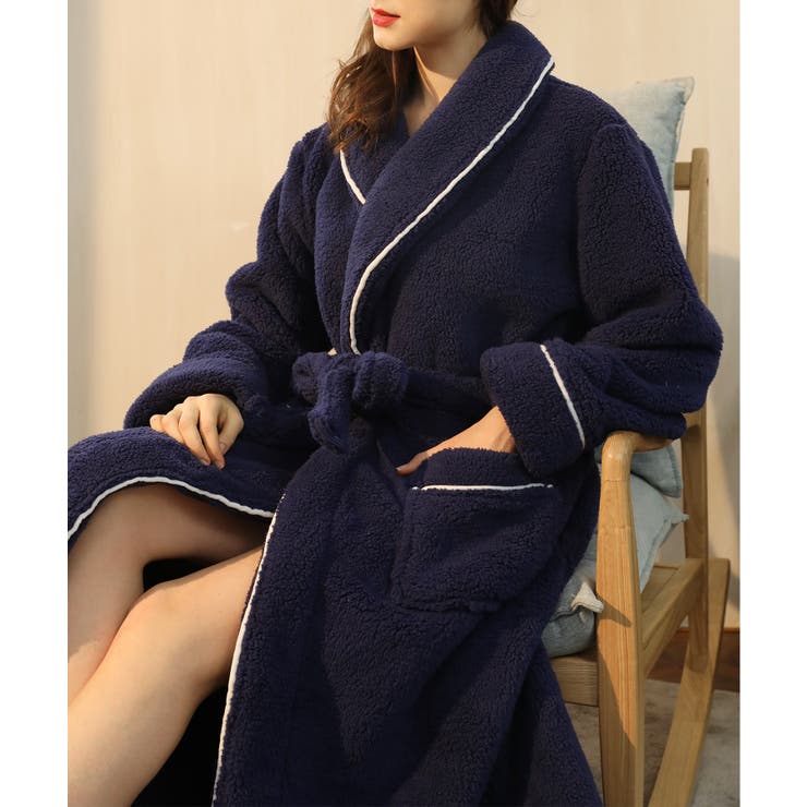 温かふわふわもこもこルームガウン ルームウェア パジャマ ユニセックス | aimoha  | 詳細画像14 