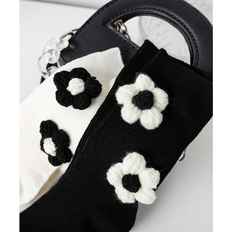[2025 MOSOX NEW COLLECTION]3Dフラワーソックス | aimoha  | 詳細画像7 