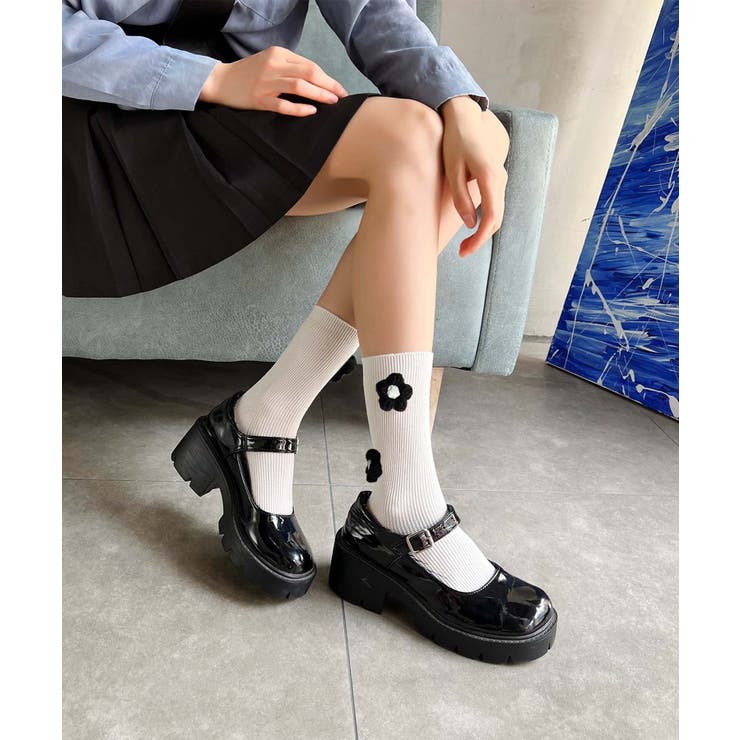 [2025 MOSOX NEW COLLECTION]3Dフラワーソックス | aimoha  | 詳細画像16 