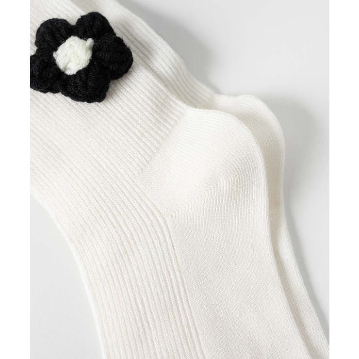 [2025 MOSOX NEW COLLECTION]3Dフラワーソックス | aimoha  | 詳細画像4 