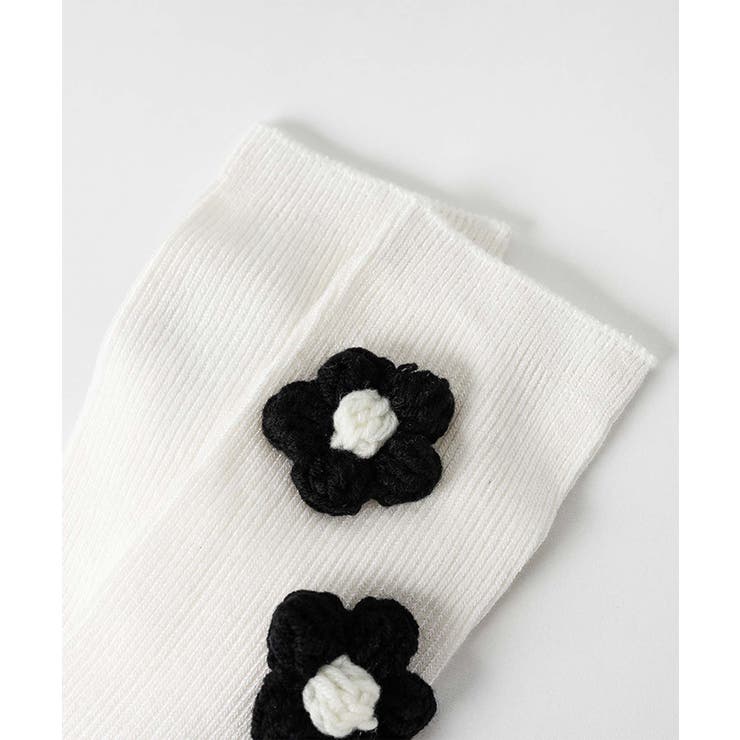 [2025 MOSOX NEW COLLECTION]3Dフラワーソックス | aimoha  | 詳細画像5 