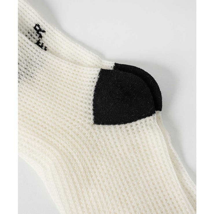 2足セット メッシュフラワーソックス | aimoha  | 詳細画像5 