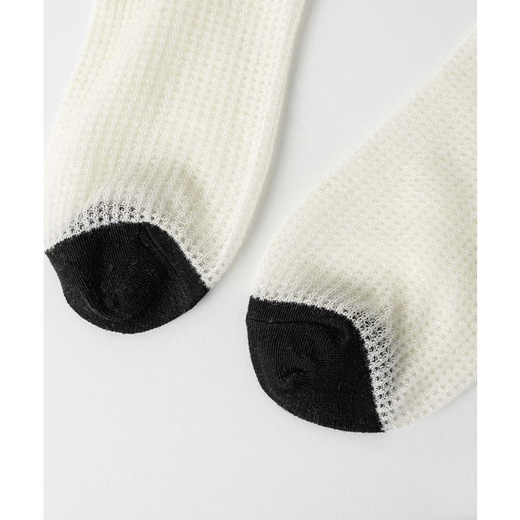 2足セット メッシュフラワーソックス | aimoha  | 詳細画像7 