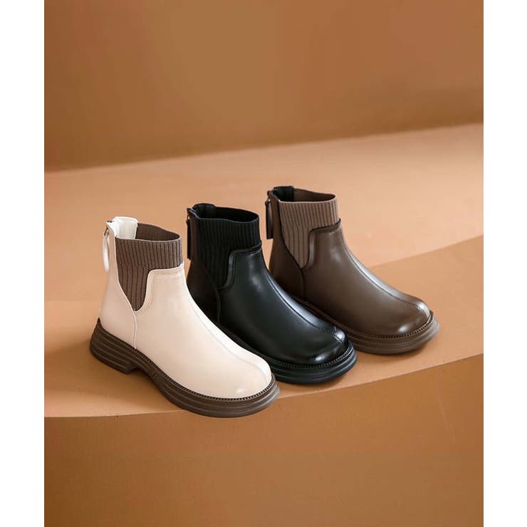 [2025SS SHOES 365 NEW] ローヒールブーツ | aimoha  | 詳細画像11 