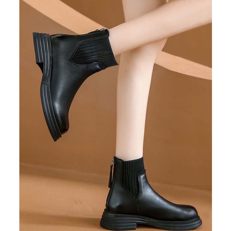 [2025SS SHOES 365 NEW] ローヒールブーツ | aimoha  | 詳細画像3 