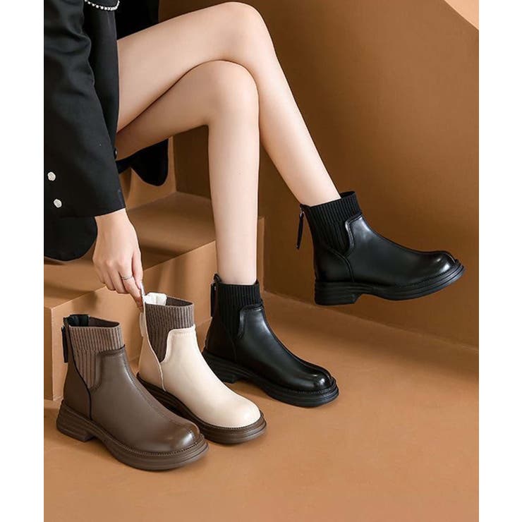 [2025SS SHOES 365 NEW] ローヒールブーツ | aimoha  | 詳細画像8 