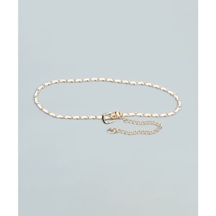 【Jasmine】ゴールドチェーンロングベルト | aimoha  | 詳細画像3 