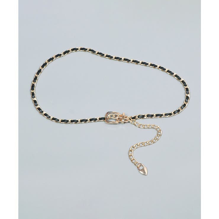 【Jasmine】ゴールドチェーンロングベルト | aimoha  | 詳細画像4 