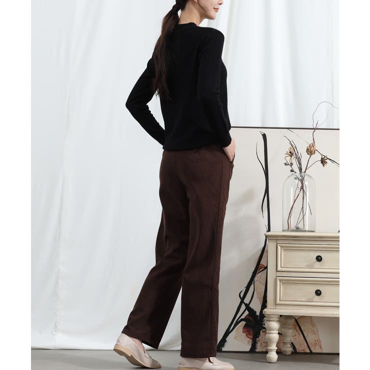 【Aimoha】秋冬フリースストレートパンツ【AW】 | aimoha  | 詳細画像2 