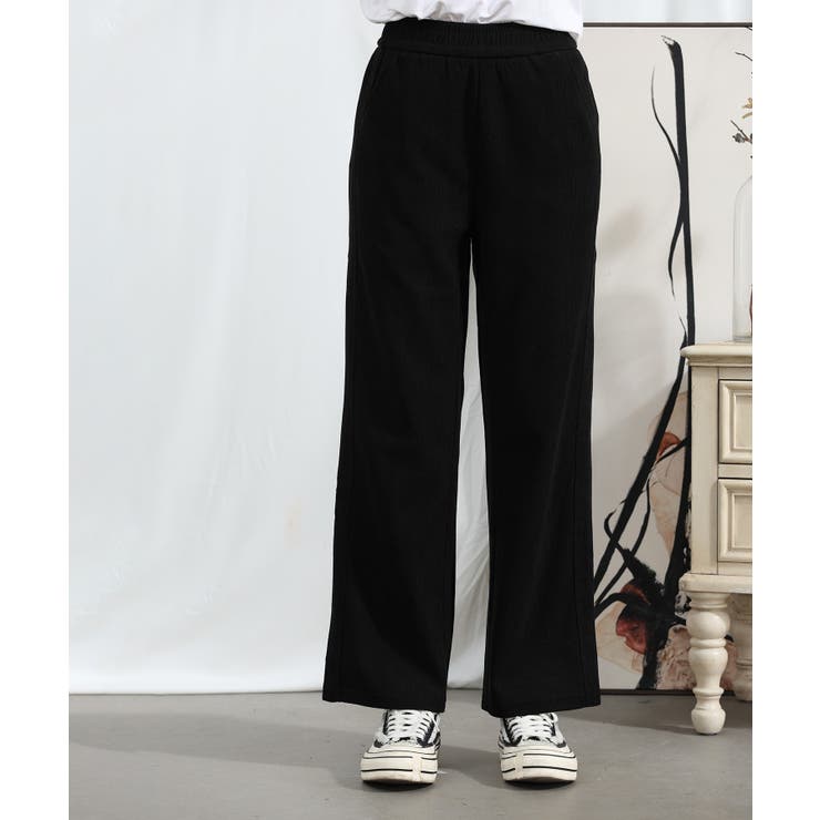 【Aimoha】ウエストゴムストレートパンツ | aimoha  | 詳細画像7 