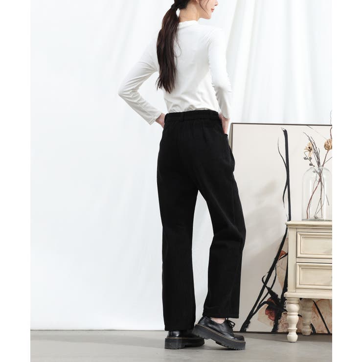 【Aimoha】フリースタイプストレートパンツ【AW】 | aimoha  | 詳細画像13 