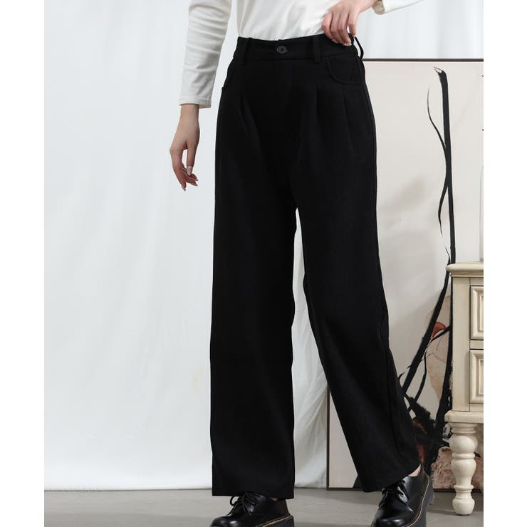 【Aimoha】タック入りストレートパンツ | aimoha  | 詳細画像8 