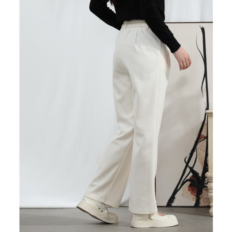 【Aimoha】タック入りストレートパンツ | aimoha  | 詳細画像13 