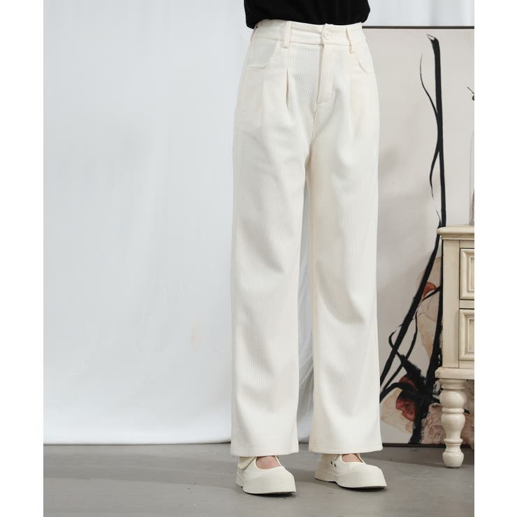 【Aimoha】タック入りストレートパンツ | aimoha  | 詳細画像15 