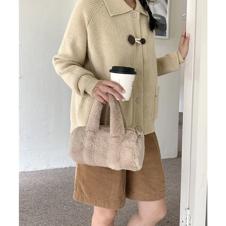 もこもこミニボストンバッグ【AW】 | aimoha  | 詳細画像18 