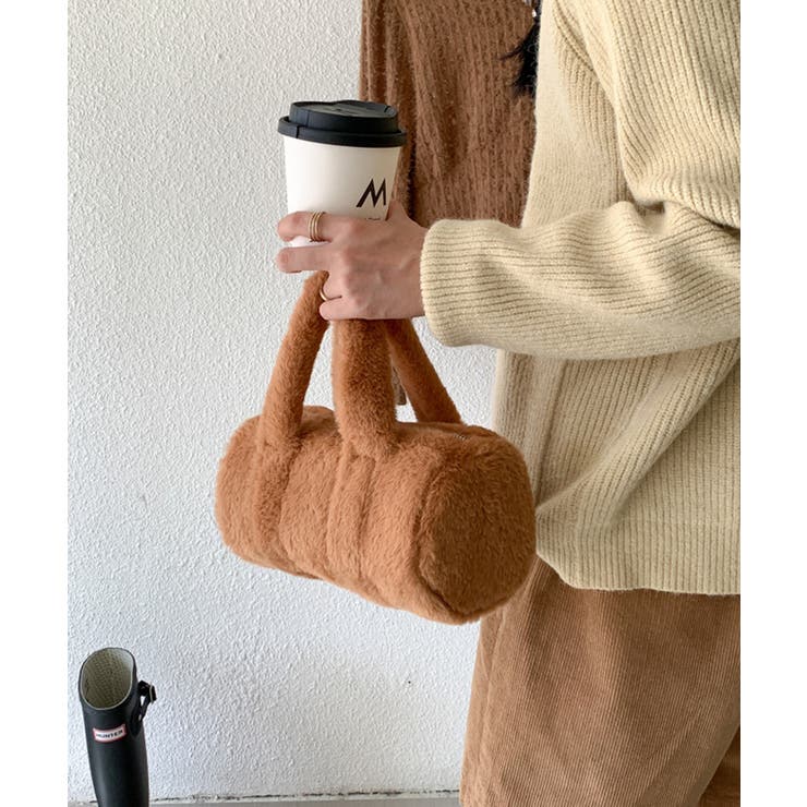 もこもこミニボストンバッグ【AW】 | aimoha  | 詳細画像5 