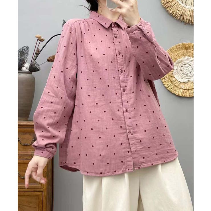 コットンオーバーシャツ | aimoha  | 詳細画像13 