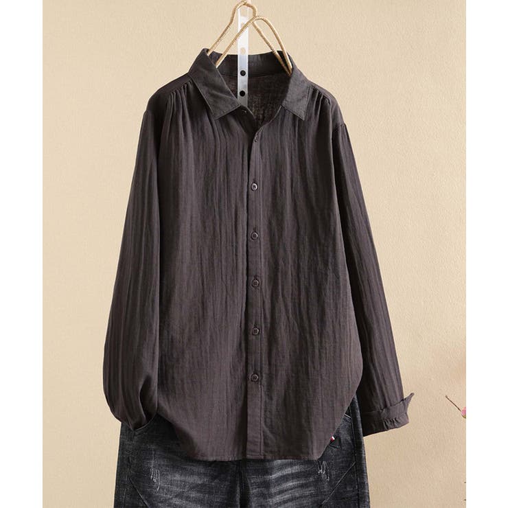 コットンオーバーシャツ | aimoha  | 詳細画像3 