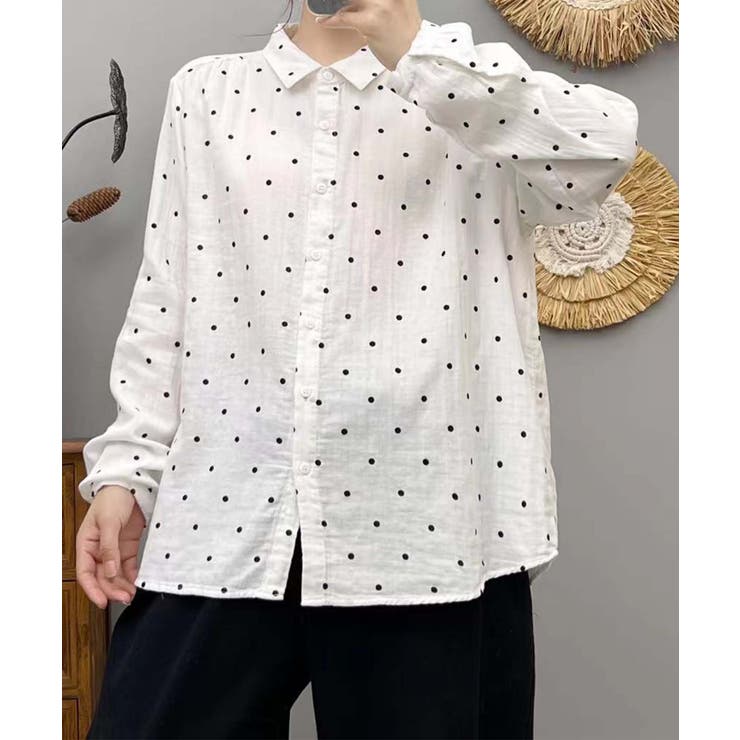 コットンオーバーシャツ | aimoha  | 詳細画像19 