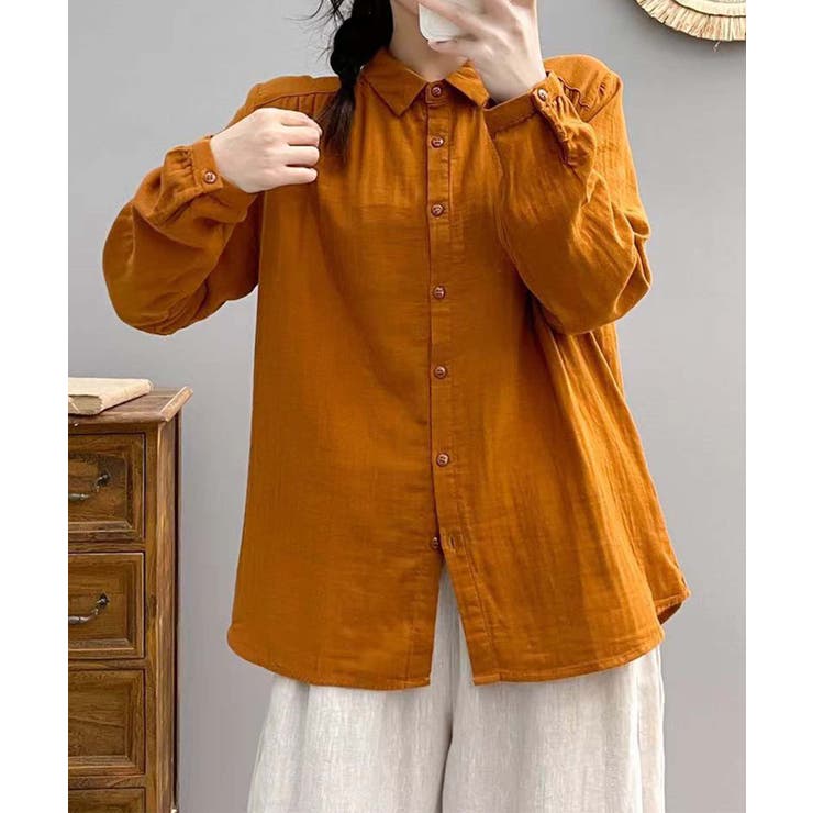 コットンオーバーシャツ | aimoha  | 詳細画像20 