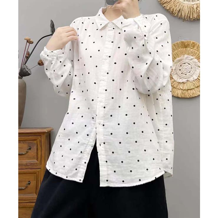 コットンオーバーシャツ | aimoha  | 詳細画像21 