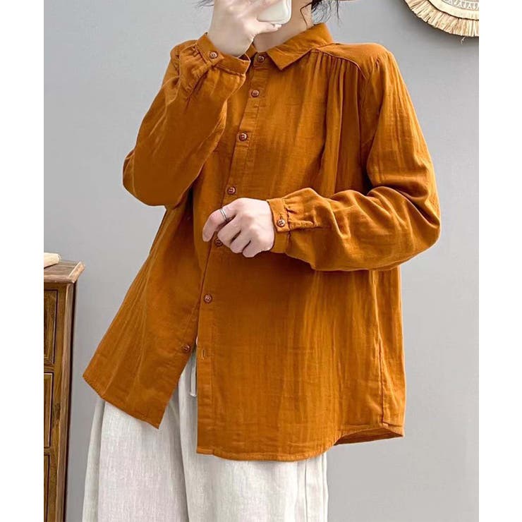 コットンオーバーシャツ | aimoha  | 詳細画像22 