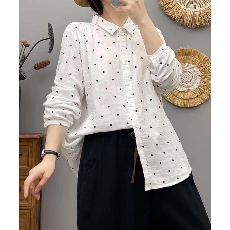 コットンオーバーシャツ | aimoha  | 詳細画像23 