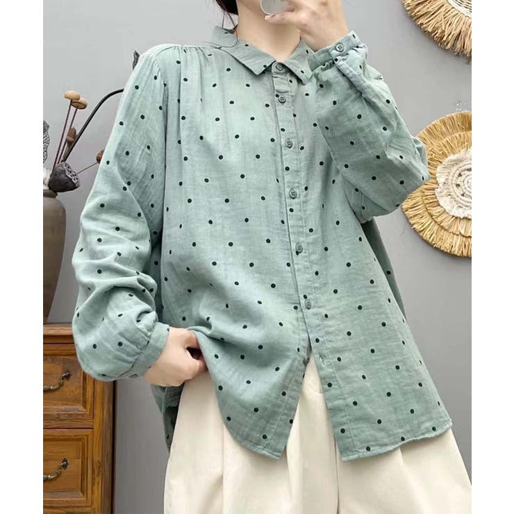 コットンオーバーシャツ | aimoha  | 詳細画像26 