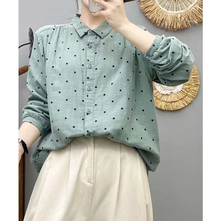 コットンオーバーシャツ | aimoha  | 詳細画像28 