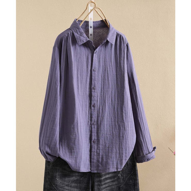 コットンオーバーシャツ | aimoha  | 詳細画像29 