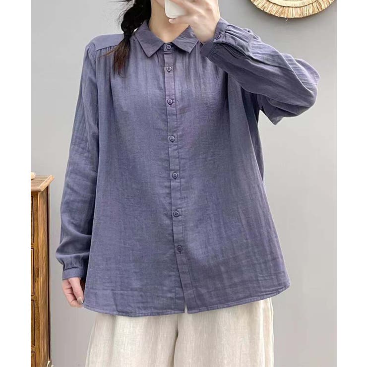 コットンオーバーシャツ | aimoha  | 詳細画像31 