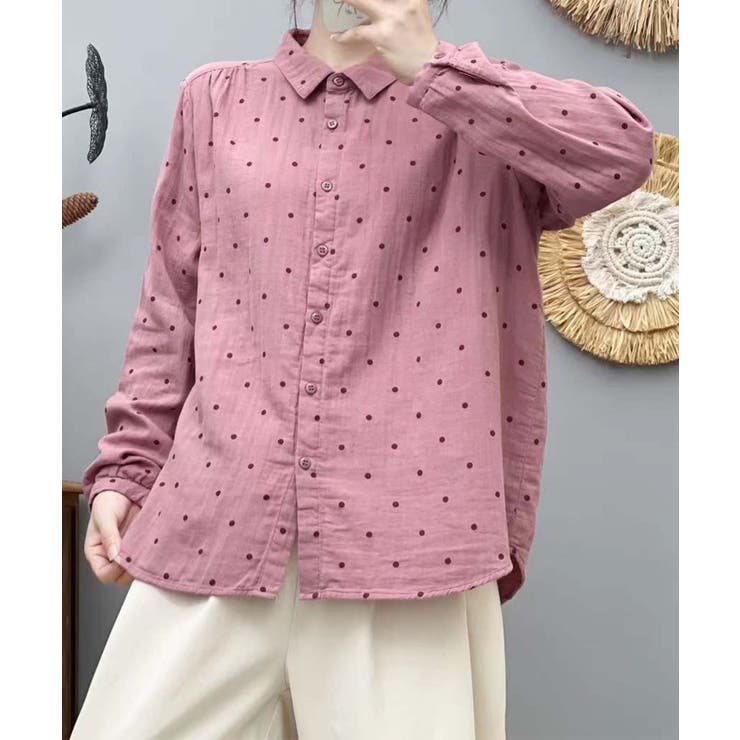 コットンオーバーシャツ | aimoha  | 詳細画像5 