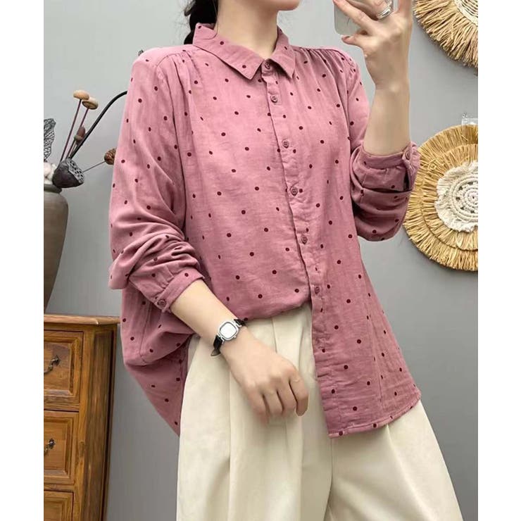 コットンオーバーシャツ | aimoha  | 詳細画像6 