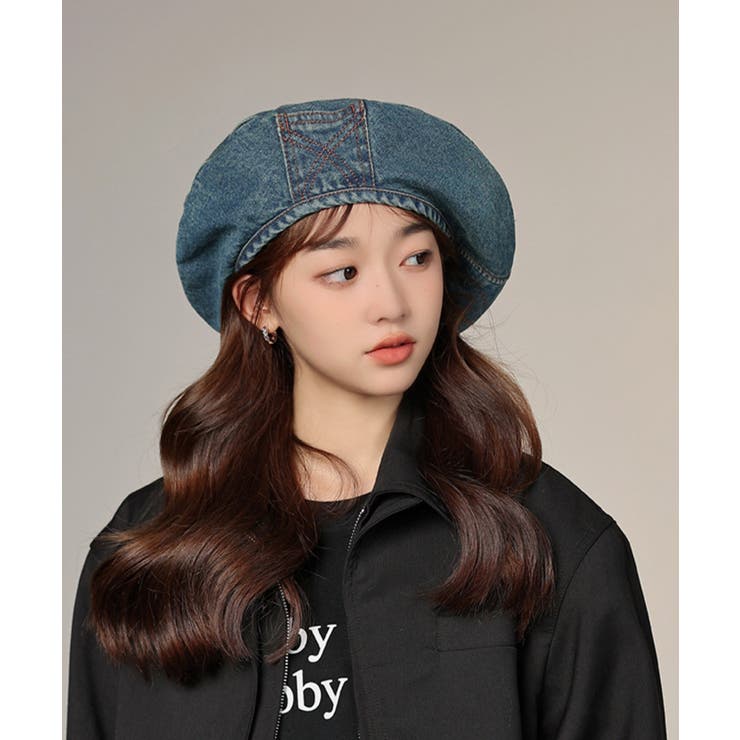 デニムベレー帽 | aimoha  | 詳細画像1 