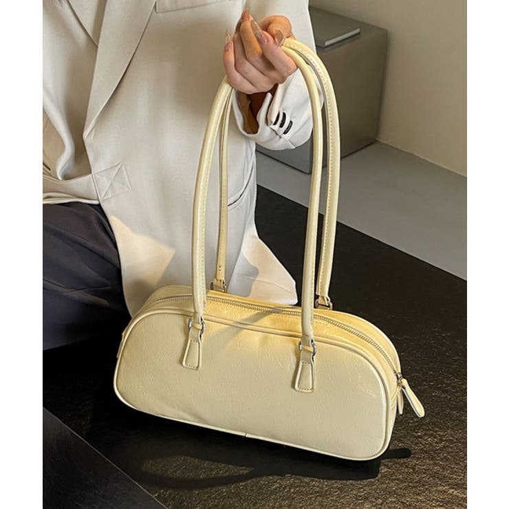 シルバーPUレザーバッグ ショルダーバッグ | aimoha  | 詳細画像36 