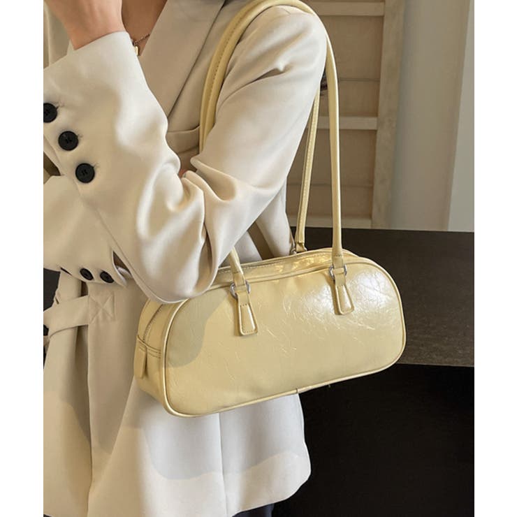 シルバーPUレザーバッグ ショルダーバッグ | aimoha  | 詳細画像39 