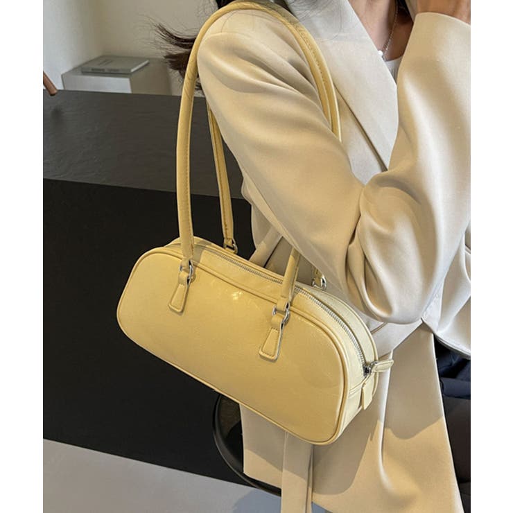 シルバーPUレザーバッグ ショルダーバッグ | aimoha  | 詳細画像41 