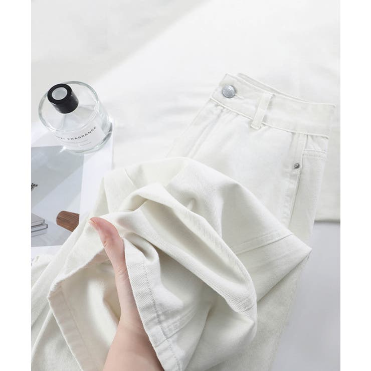 ハイウエストワイドデニムパンツ | aimoha  | 詳細画像34 