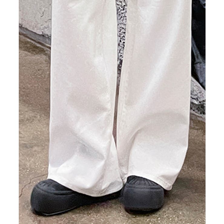 ハイウエストワイドデニムパンツ | aimoha  | 詳細画像4 