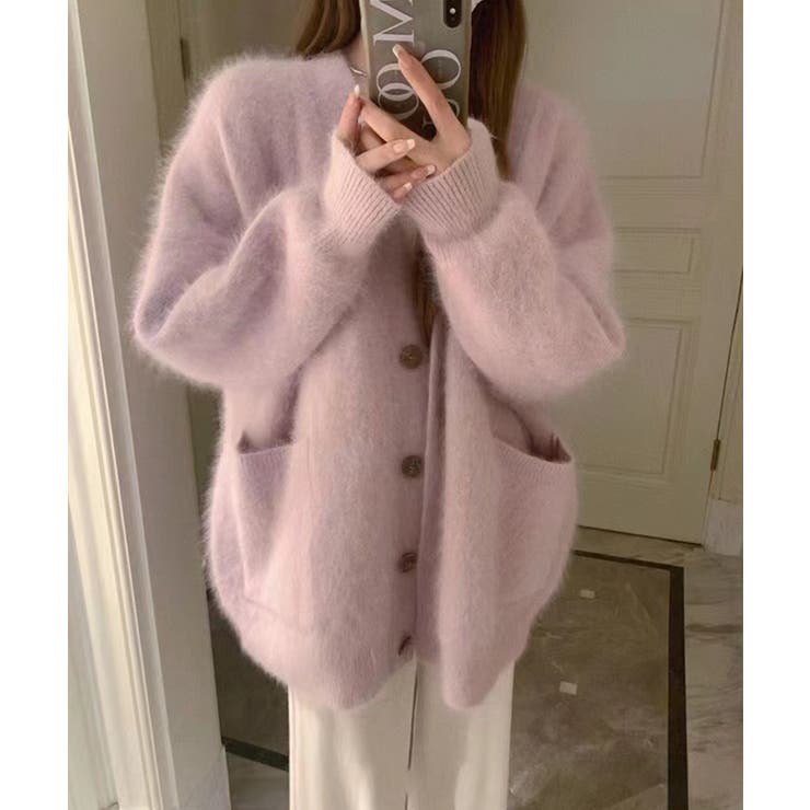 モコモコゆったりカーディガン【AW】 | aimoha  | 詳細画像3 