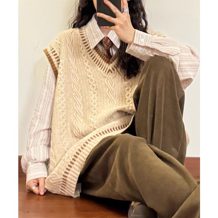 完売品【新品未使用】HARA.UNITY はらちゃん サマーニットベスト 完売品【新品未使用】HARA.UNITY はらちゃん サマーニットベスト
