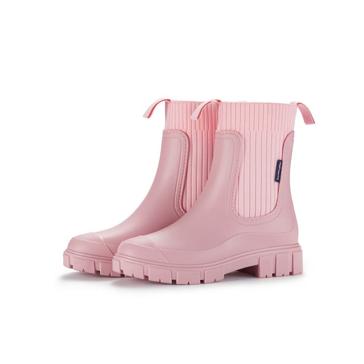数回着用のみ♪ Chloe PVC キャンバスレインブーツ ブラウン