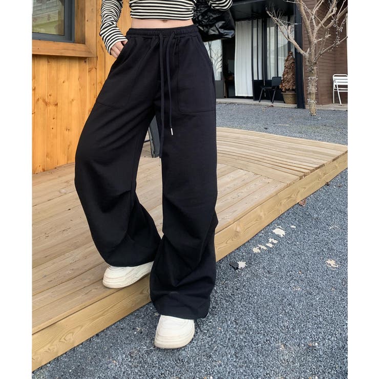 リラックスフィットワイドパンツ[品番：XT000012107]｜aimoha  （アイモハ）のレディースファッション通販｜SHOPLIST（ショップリスト）