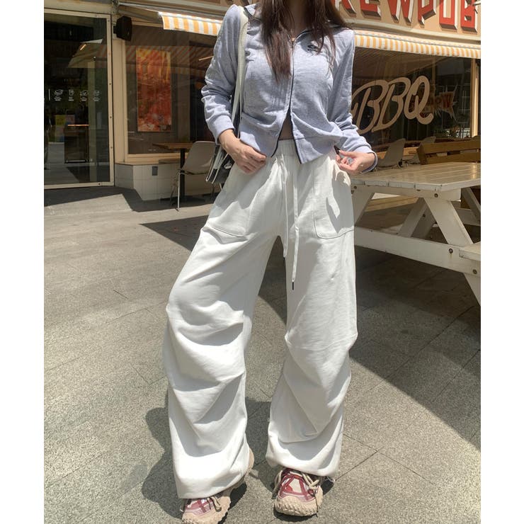リラックスフィットワイドパンツ[品番：XT000012107]｜aimoha  （アイモハ）のレディースファッション通販｜SHOPLIST（ショップリスト）