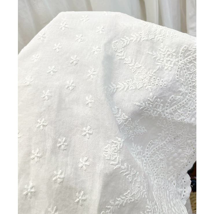 レースティアードコットンキャミワンピース | aimoha  | 詳細画像6 