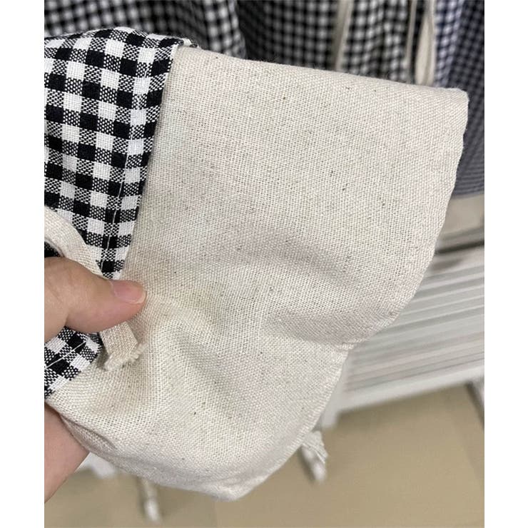 ギンガムチェックロングスカート | aimoha  | 詳細画像9 