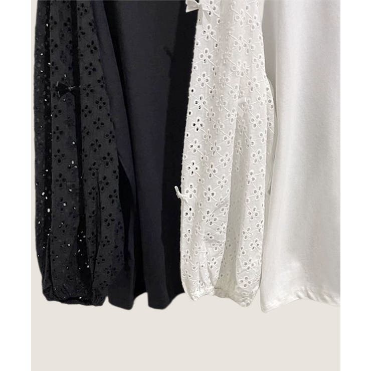 レーススリーブプルオーバー | aimoha  | 詳細画像4 