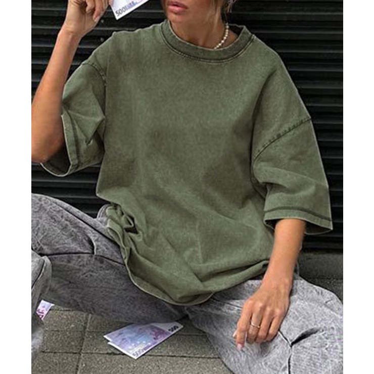 ヴィンテージライクルーズTシャツ | aimoha  | 詳細画像17 