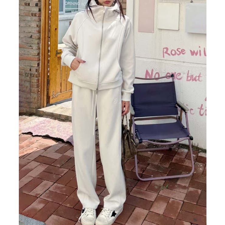 ハイネックジップアップパーカー | aimoha  | 詳細画像10 