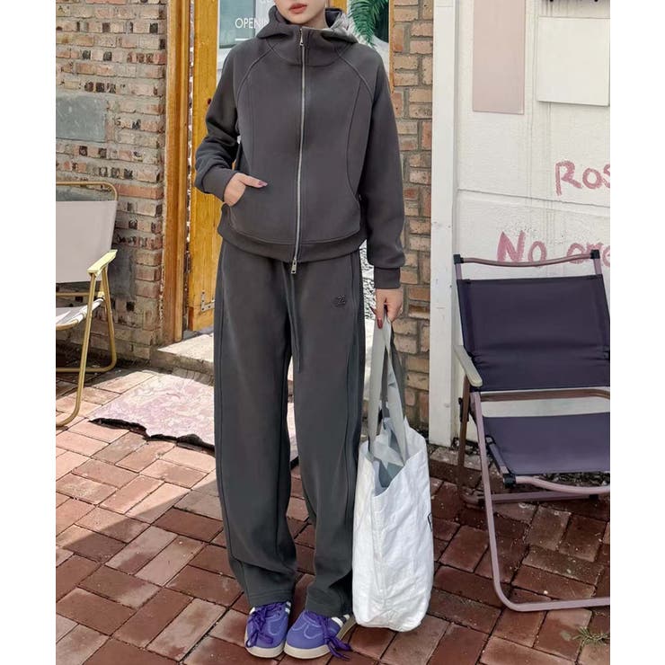 ハイネックジップアップパーカー | aimoha  | 詳細画像2 